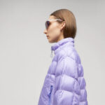 Women's Purple Winter Warmth Puffer Jacket - Image 2