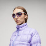 Women's Purple Winter Warmth Puffer Jacket - Image 3