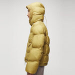 Women's Simple Yellow Puffer Jacket - Image 5