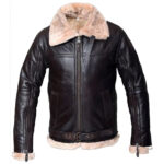 B3 Shearling Aviator Bomber Jacket