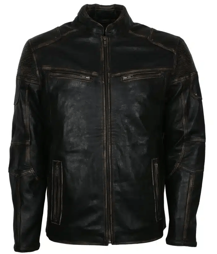 custom-mens-vintage-cafe-racer-leather-jacket-in-black-arcane-fox-1.png Men's Vintage Cafe Racer Leather Jacket In Black - Image 1