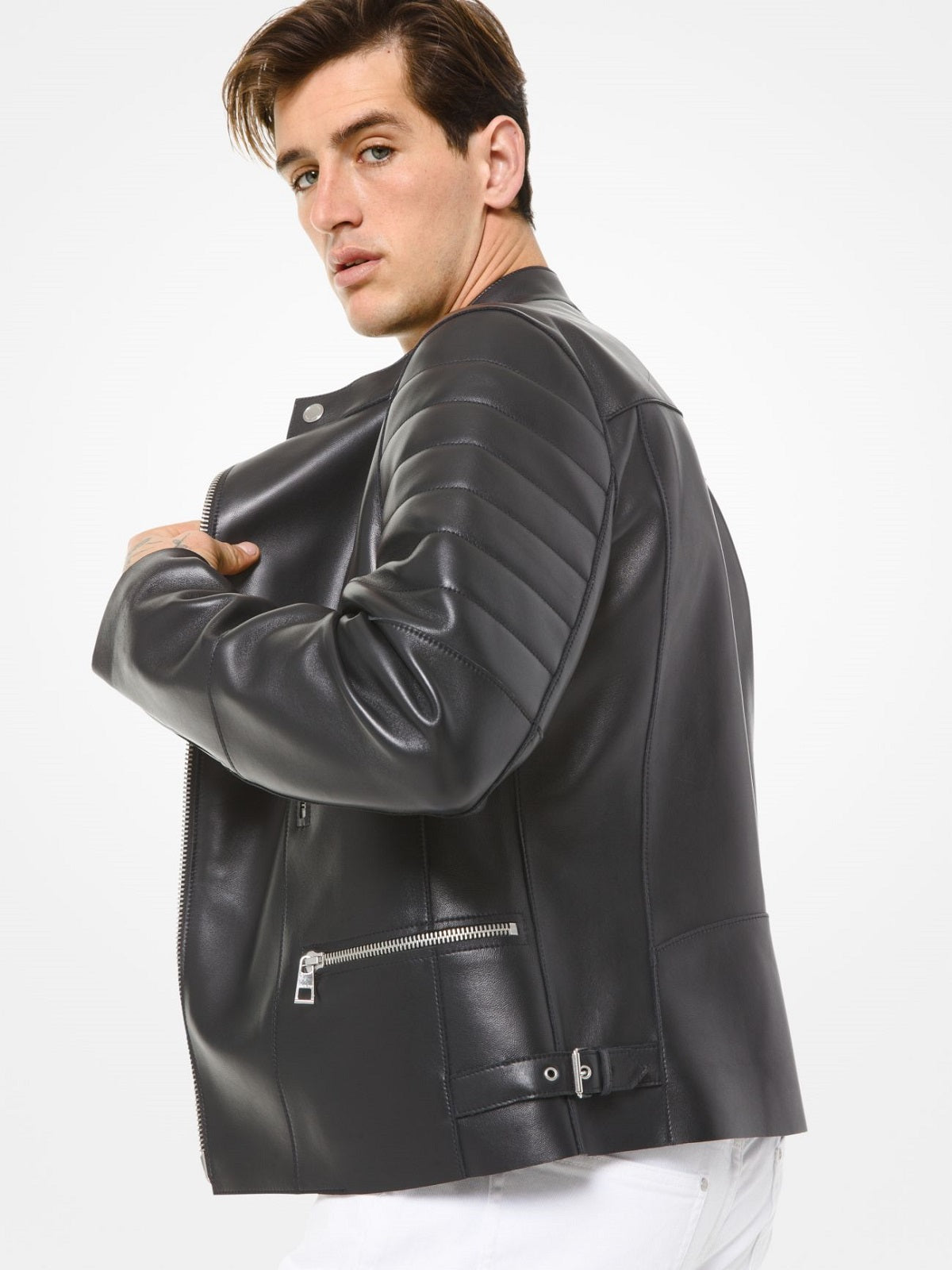 men-black-biker-jacket_c0c1b98a-8abd-4343-bc78-cbcd31954752.jpg Black Leather Jacket - Image 1