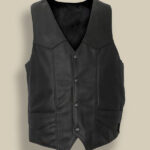 Men Premium Leather Vest
