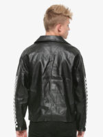 Black Leather Jacket - Image 2