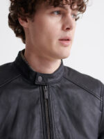 Black Leather Jacket - Image 5
