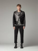 Black Leather Jacket - Image 3
