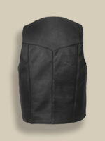 Men Premium Leather Vest - Image 2