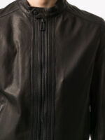 Black Leather Jacket - Image 2