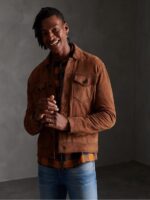 Brown Leather Jacket - Image 2