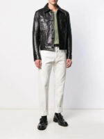 Black Leather Jacket - Image 3