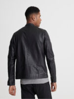 Black Leather Jacket - Image 3