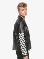 Black Leather Jacket - Image 3