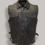 Men Fight Club Leather Vest