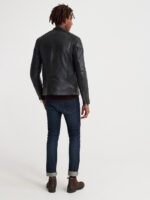 Black Leather Jacket - Image 3