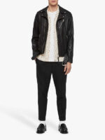Natty Black Jacket For Men - Image 5