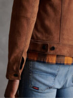 Brown Leather Jacket - Image 4