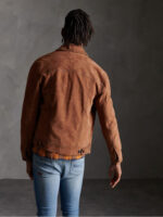 Brown Leather Jacket - Image 5