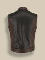 Brown Leather Jacket - Image 3