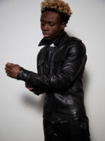 Black Leather Jacket - Image 3