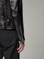 Black Leather Jacket - Image 4