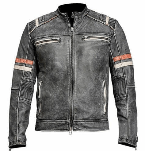 premium-mens-cafe-racer-distressed-leather-jacket-in-black-arcane-fox-1.png Men's Cafe Racer Distressed Leather Jacket In Black - Image 1