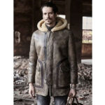 Sheepskin Coat Long Leather Jacket Hooded Fur Coat Thick Mens Winter Coats - Image 2