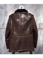 Men's B3 Pilot Aviator Sheepskin Leather Bomber Jacket - Image 2