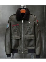 Airforce Flight Jacket Mens Winter Coats - Image 2