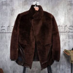 Mens Pilot’s Leather Aviator B3 Sheepskin Flying Bomber Jacket - Image 4