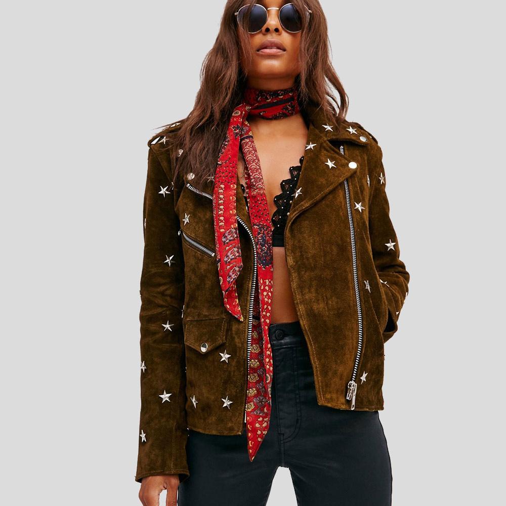 studded-leather-jacket-melody-brown-1.jpg Melody Brown Studded Suede Leather Jacket - Image 1