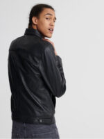Black Leather Jacket - Image 5