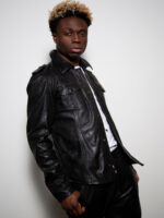 Black Leather Jacket - Image 4