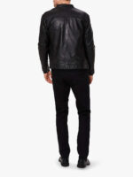 Majestic Black Jacket For Men - Image 5