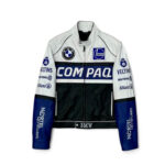 BMW Leather blue white Racing Jacket