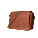 Roosevelt Buffalo Leather Satchel Messenger Bag