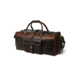 The Stellan Buffalo Duffel Brown Leather Bag