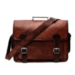 Vintage Brown Computer Leather Bag