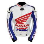 Replica Honda HRC CE-Armored Men’s Leather Biker Jacket