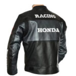Replica Honda Motorcycle Leather Jacket – Cowhide Racing Biker Gear with CE Armor - Image 2