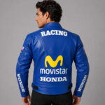 Replica Honda Repsol CX Cowhide Motorbike Leather Jacket - Image 2