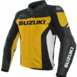 Replica Suzuki GSXR Racing Motorcycle Leather Jacket
