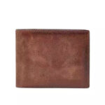 Men’s Distressed Leather Wallet