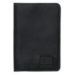 Limited Edition Jefferson Leather Passport Black Wallet