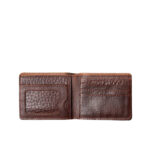 Men Roosevelt Brown Leather Billfold Wallet - Image 2