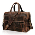 American Brown Leather Briefcase Bag