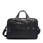 American Expandable Organizer Leather Laptop Bag