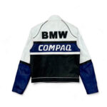 BMW Leather blue white Racing Jacket - Image 2