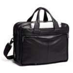 American Expandable Organizer Leather Laptop Bag - Image 2