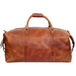 The Stellan Buffalo Duffel Brown Leather Bag - Image 2