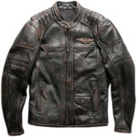 Replica Harley Davidson Passion Velocity Distressed Leather Jacket